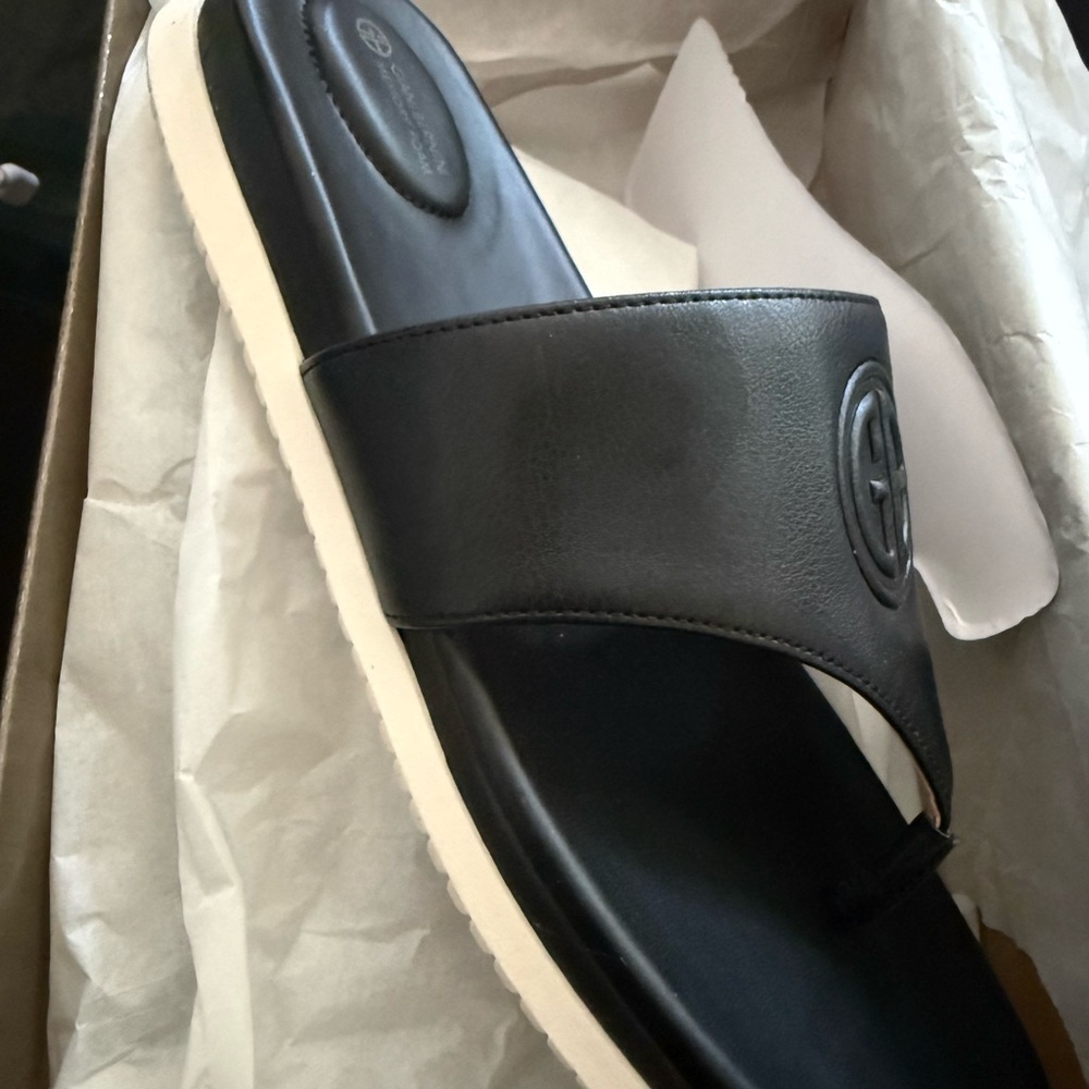 NWT Giani Bernini
Women's Cindey Memory Foam Sport Thong Flat Sandals - Picture 8 of 8